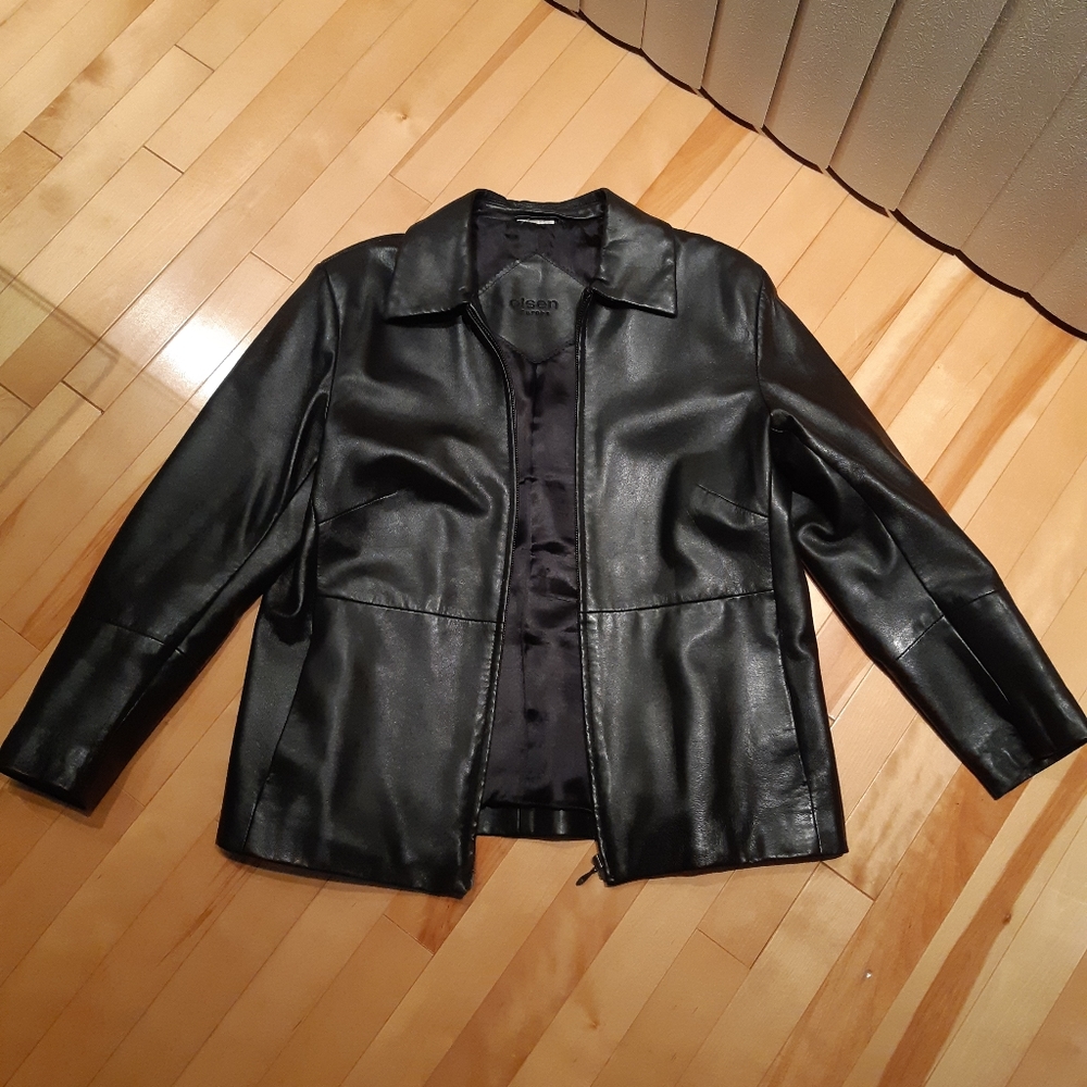 Olsen Europe pleather jacket